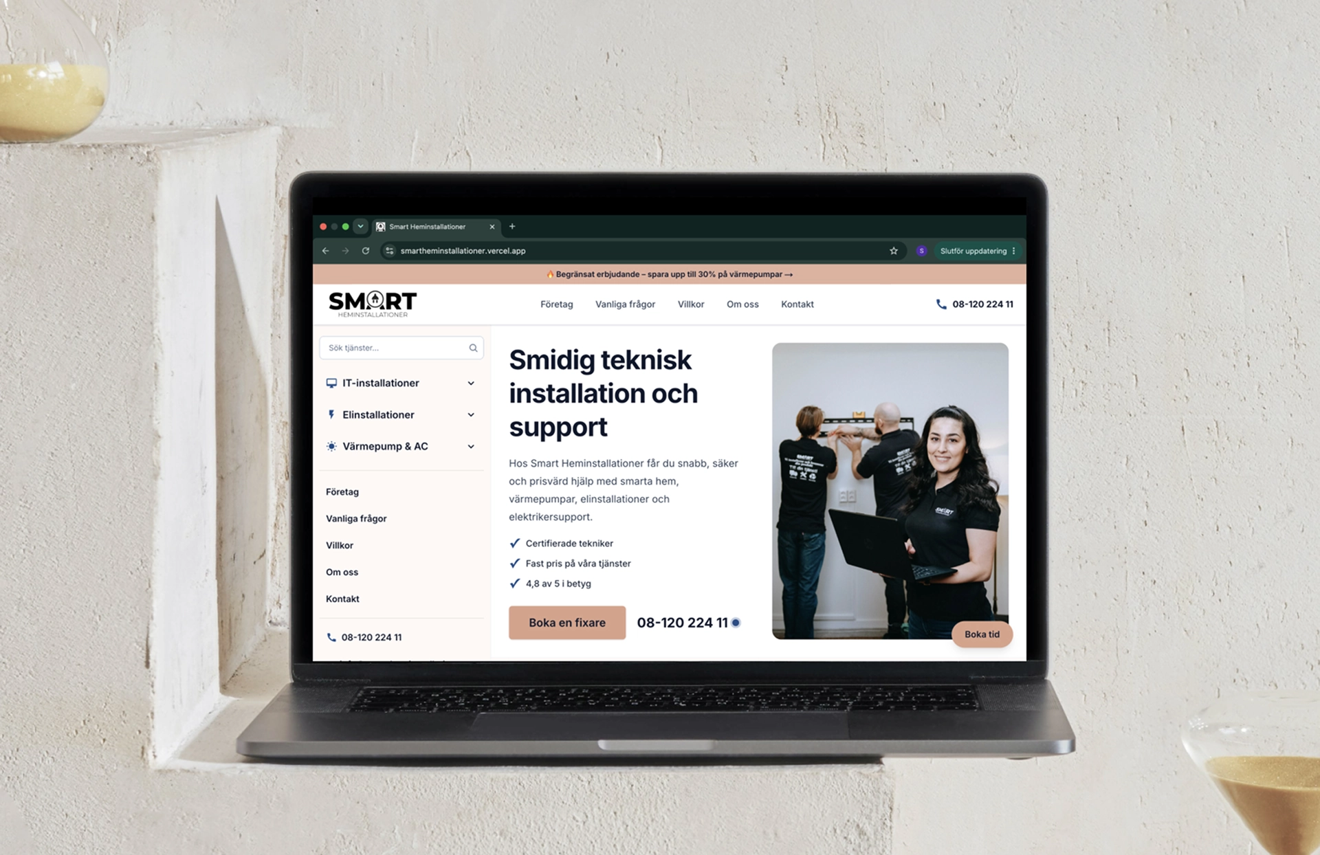 Smart Heminstallationer